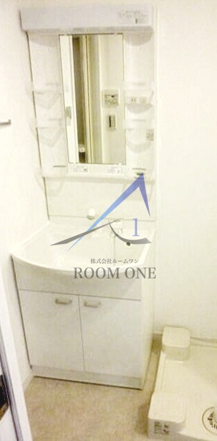 洗面設備　洗面台です。