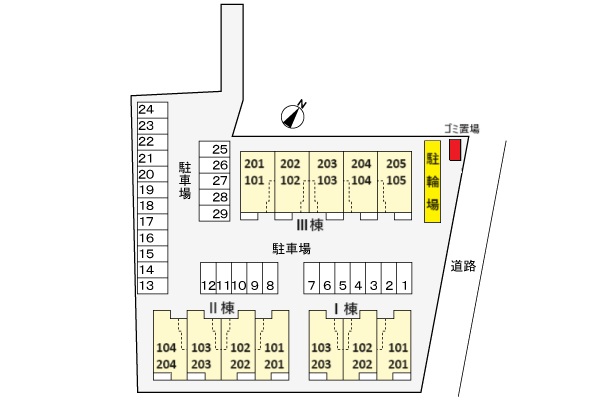 駐車場　駐車場