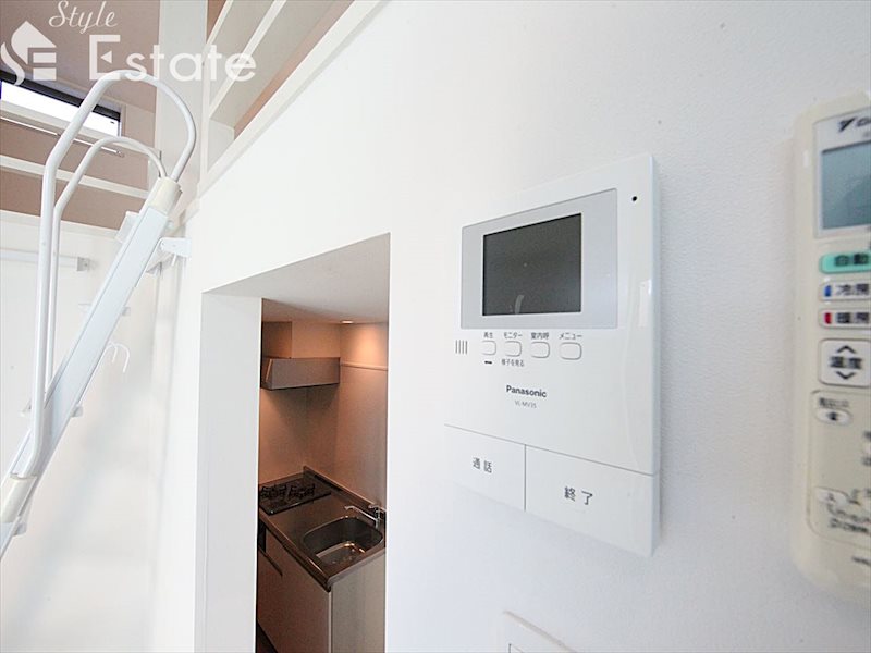 セキュリティ　モニター付きインターホン