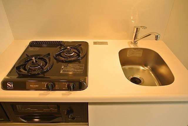 キッチン　2口コンロ・グリル付きです★