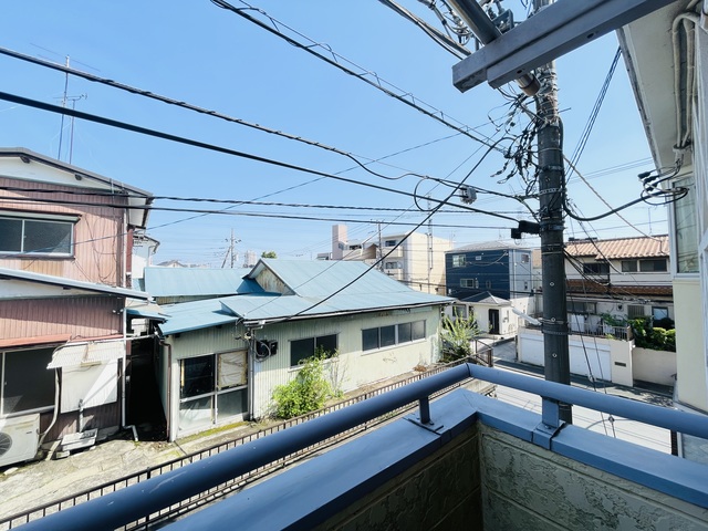 眺望　清掃前の写真です