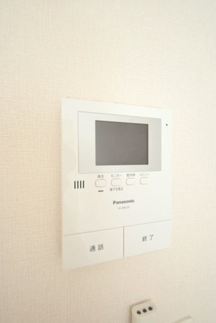 セキュリティ　★モニタ付きインターホン★