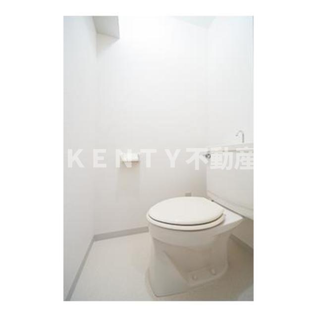 トイレ　ゆったりとした空間のトイレです