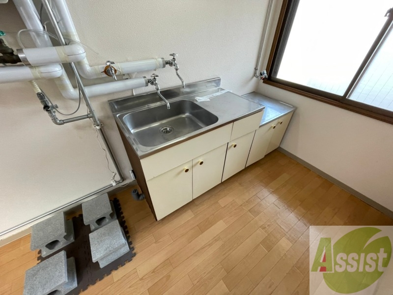 キッチン　きれいなキッチンでお料理もはかどりそう！