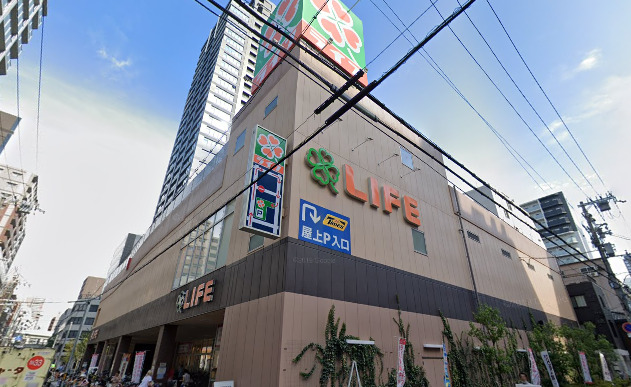 ショッピングセンター　ライフ堺筋本町（ショッピングセンター）まで655m