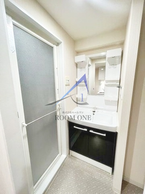 洗面設備　洗面台です。