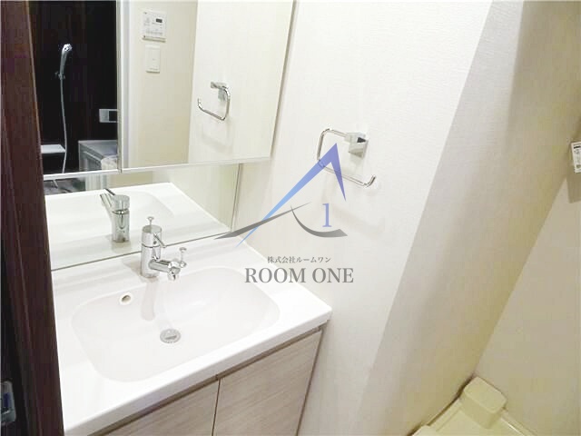 洗面設備　洗面台です。