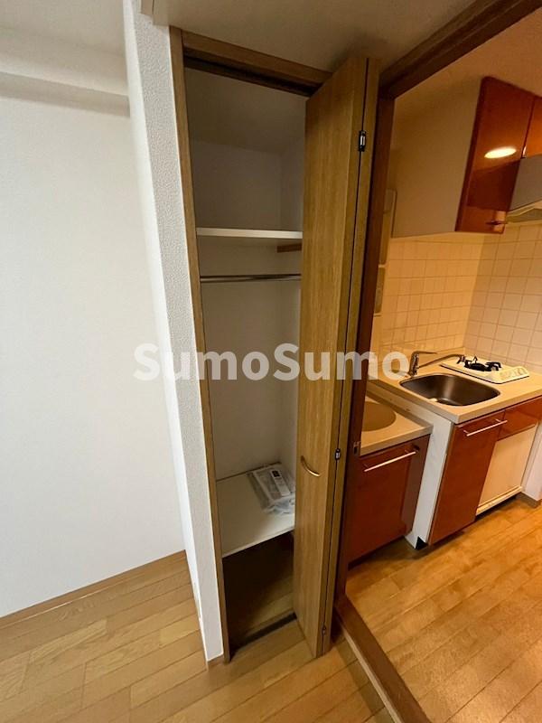 収納　ちょっとした収納スペースも充実しています