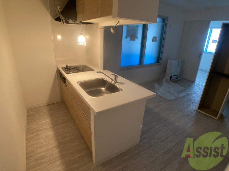 キッチン　キッチンは調理スペースもあり料理がはかどりそうです。