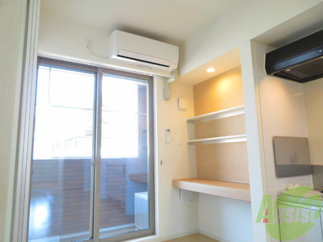 その他設備　エアコンが設置してありますので、寒暖対策もばっちり。