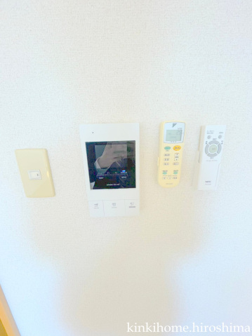 セキュリティ　写真は別のお部屋です。現況を優先