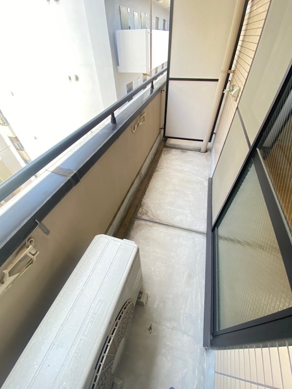 バルコニー　広々としたバルコニーです