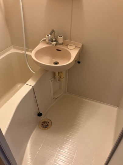 洗面設備　広い洗面スペース