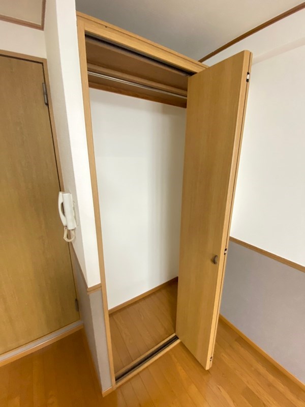 収納　収納のためのスペースです