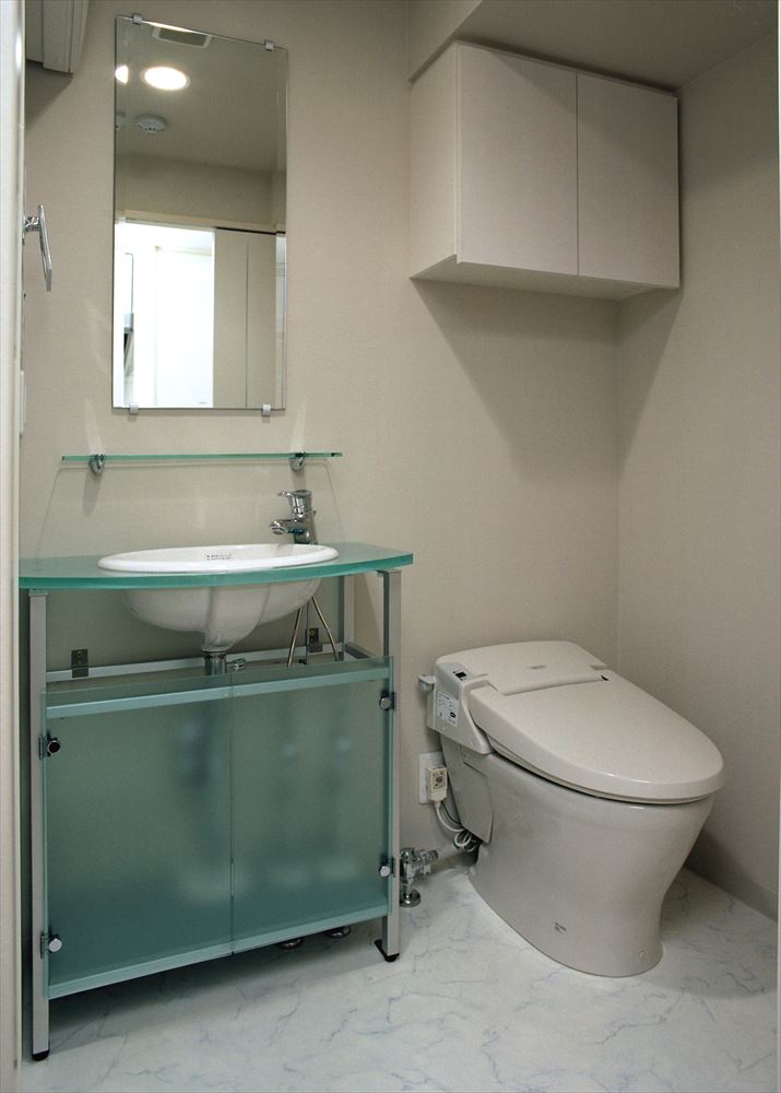 洗面設備　洗面所です