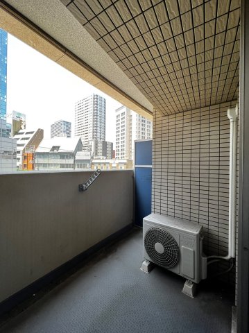 バルコニー　落ち着いた時間を過ごせるバルコニーです