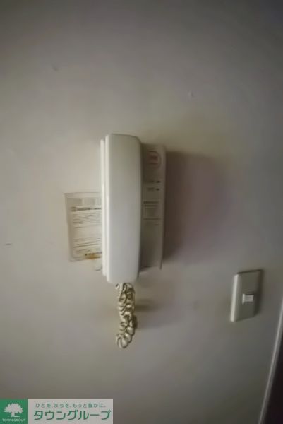 セキュリティ　インターフォンです