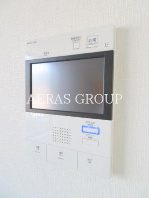 セキュリティ　モニター付きインターホン