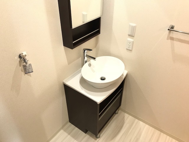 洗面設備　クラウド 昭和町　独立洗面台