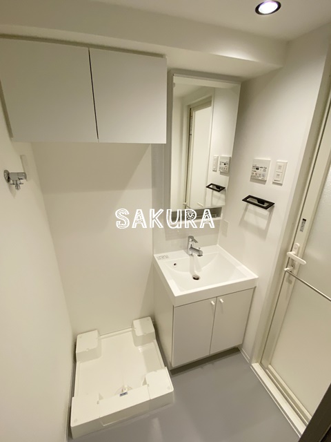 洗面設備　身支度に便利な洗面台♪