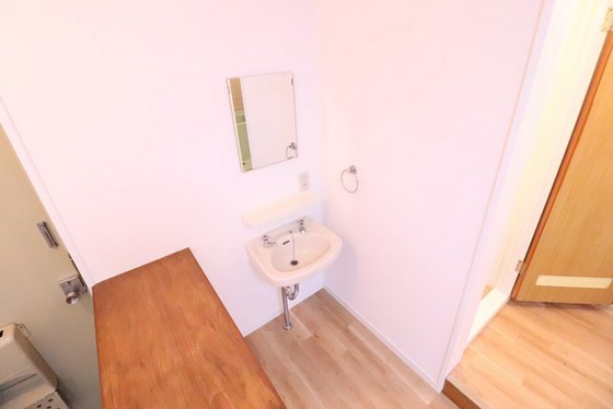洗面設備　※別号室の写真です