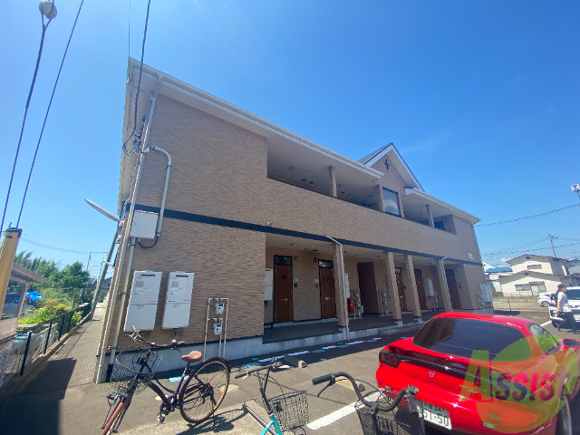 建物外観　仙台市若林区荒井「ベルパーク荒井３番館」