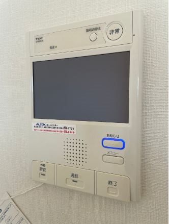 セキュリティ　TVモニター付きインターホン