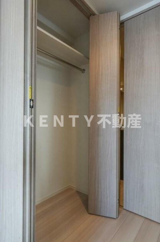 収納　十分な収納スペースがあります