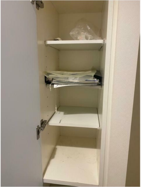 玄関　シューズボックス