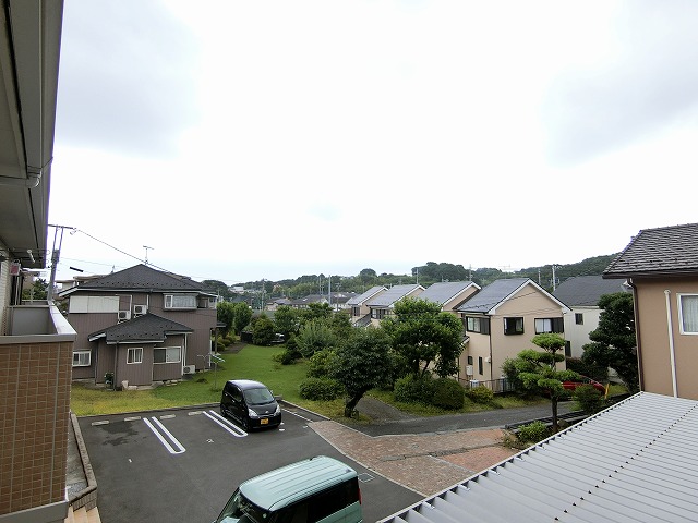 眺望　バルコニーからの眺望です♪2階にあるので人目が気にならないの