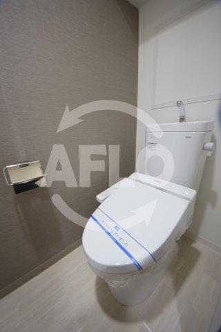 トイレ　Loco House阿倍野　温水洗浄便座
