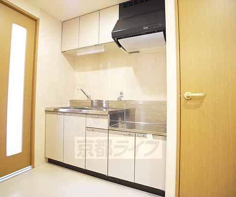 キッチン　２口ガスコンロ設置可能