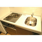 キッチン　家具家電付きセットアップ賃貸。