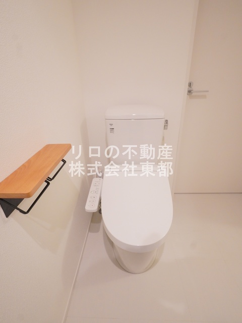 トイレ　洗浄便座付です！