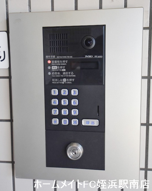 セキュリティ　★モニター付きのオートロックで安心です★