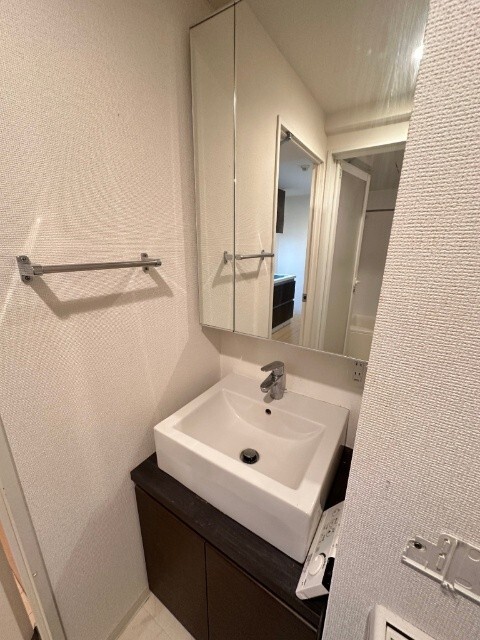 洗面設備　※同タイプ別部屋のお写真です