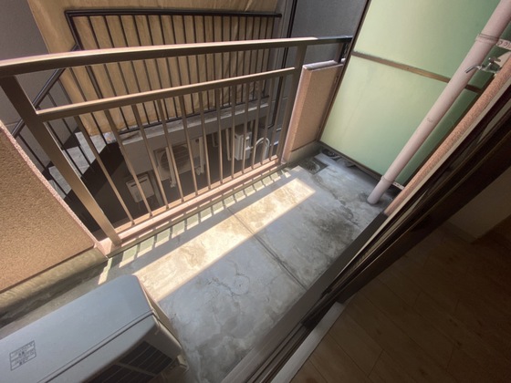 バルコニー　※別部屋の写真です