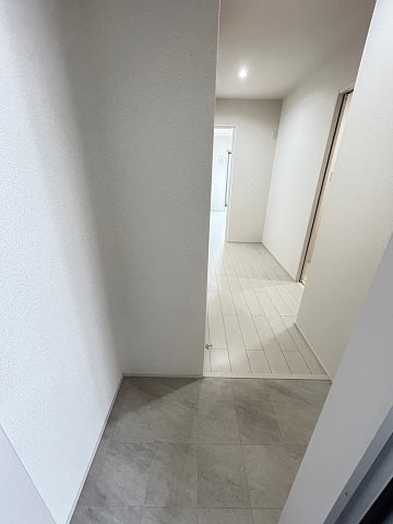 玄関　明るい玄関です