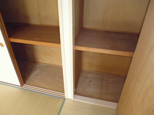 収納　収納豊富でお部屋を広くお使いできます。