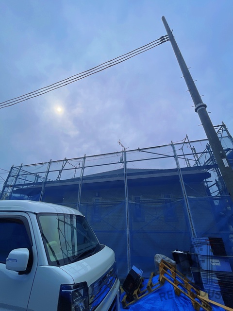 エントランス　外観（建設中）