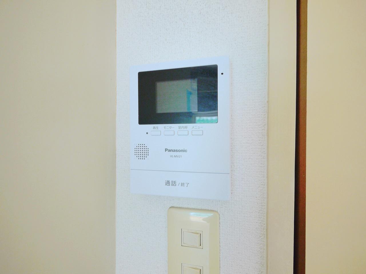 セキュリティ　ＴＶインターホンでセキュリティもバッチリ