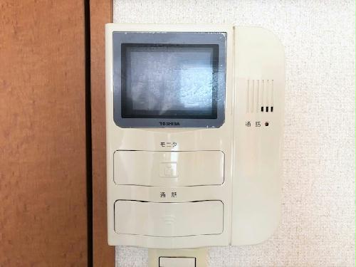 セキュリティ　モニター付きインターホン