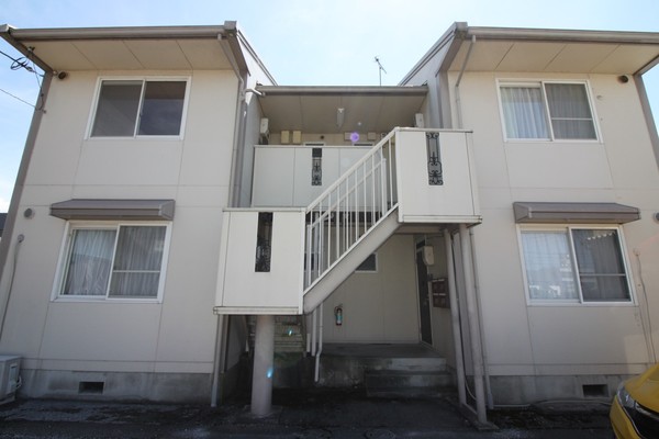建物外観　全室角部屋設計