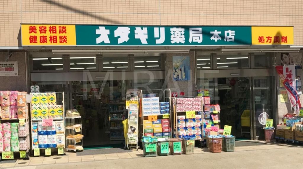 ドラックストア　オダギリ薬局本店（ドラッグストア）まで380m