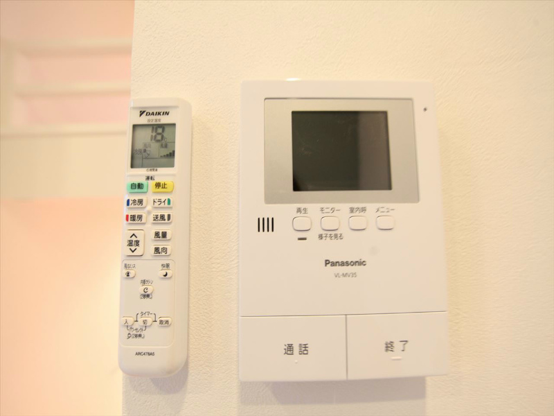 セキュリティ　ＴＶモニター付インターホン