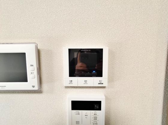 セキュリティ　モニターホンで来客時も安心♪