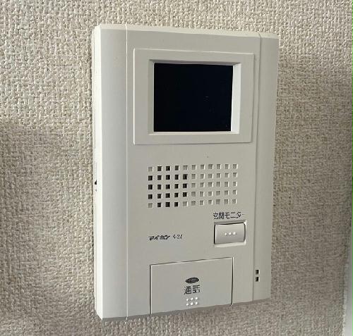 セキュリティ　モニター付きインターホン