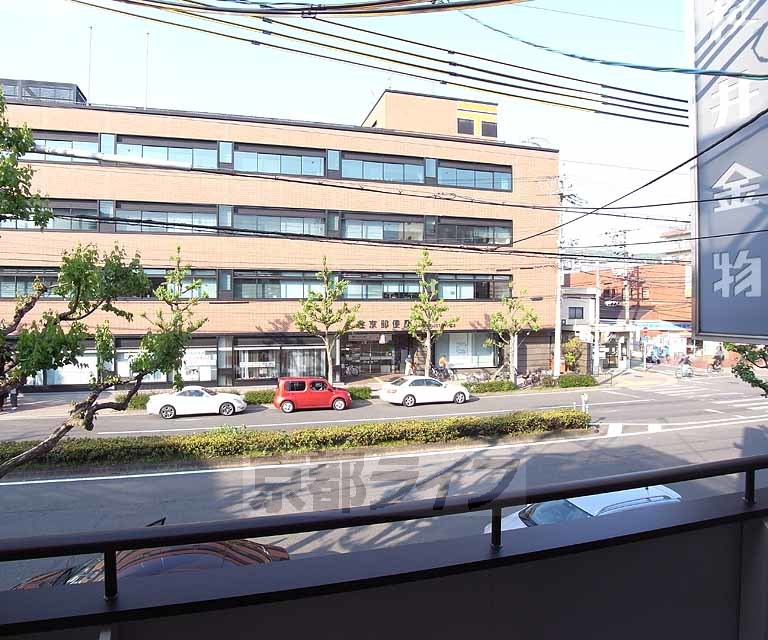 眺望　北向きですが、とても開放感のあるバルコニーです。
