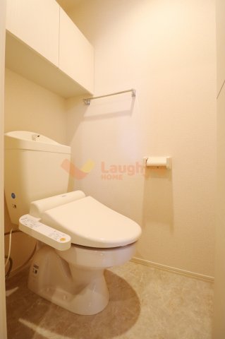 トイレ　ゆったりとした空間のトイレです