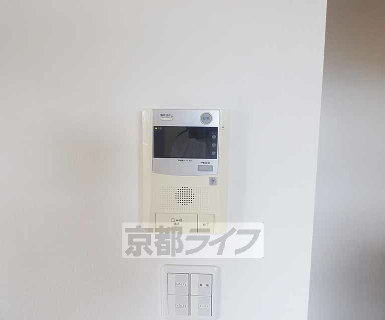 セキュリティ　来客も安心です。